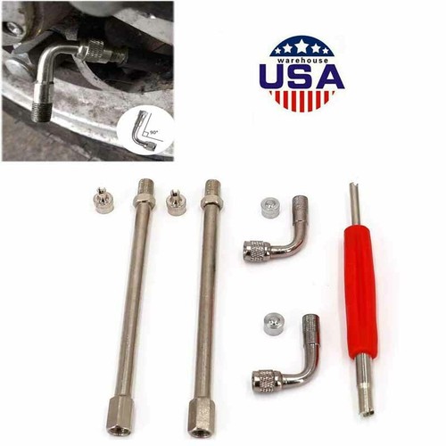 Tyre valve stem extender - stem, kit