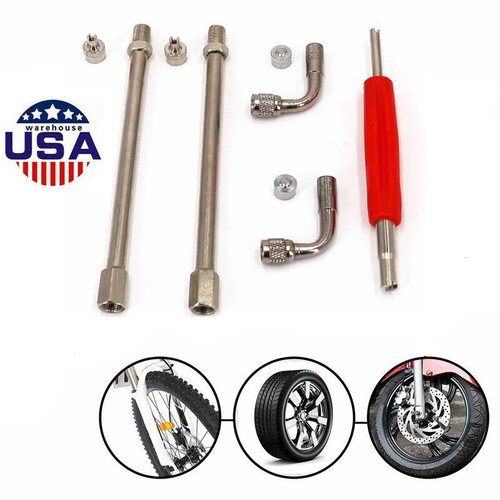 Tyre valve stem extender - valve,