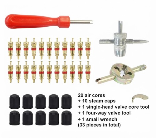 33pcs tyre valve repair kit - tyre,