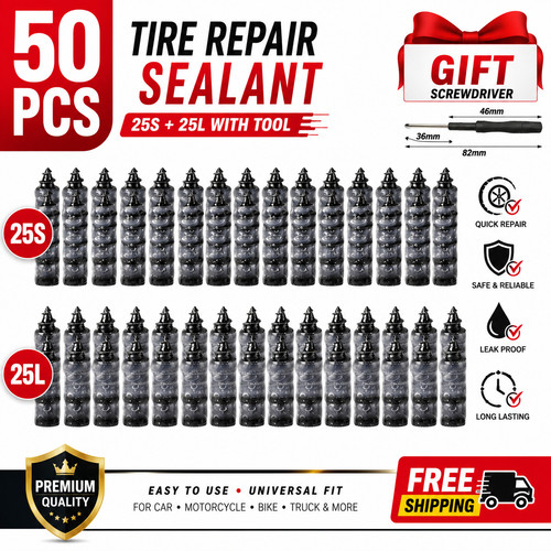50pc tire repair rubber nails - repair,