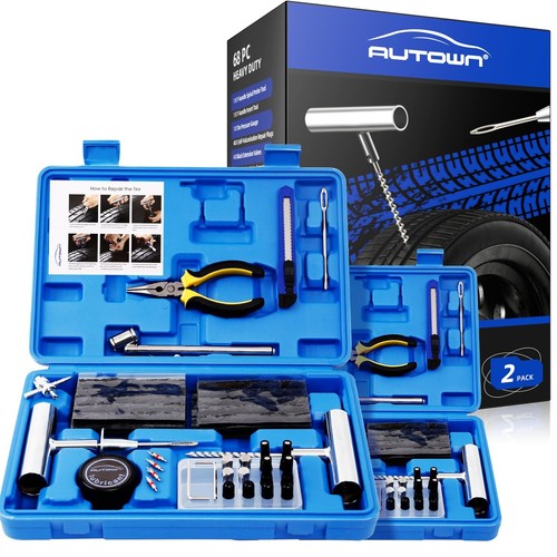 Flat tire repair kit - tire, plug