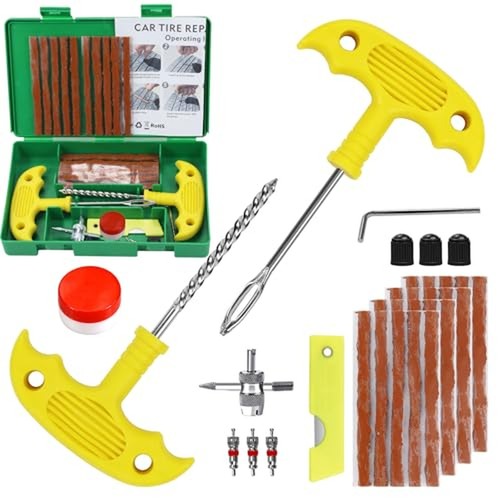 Tire repair kit 33pcs heavy - repair, kit,